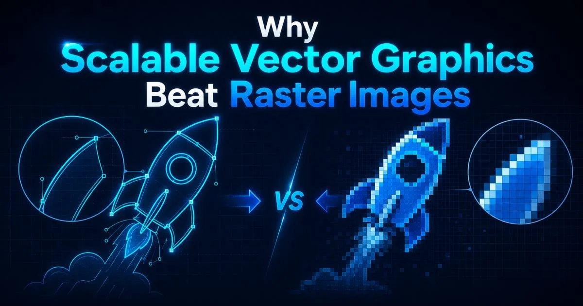 Why Scalable Vector Graphics Beat Raster Images